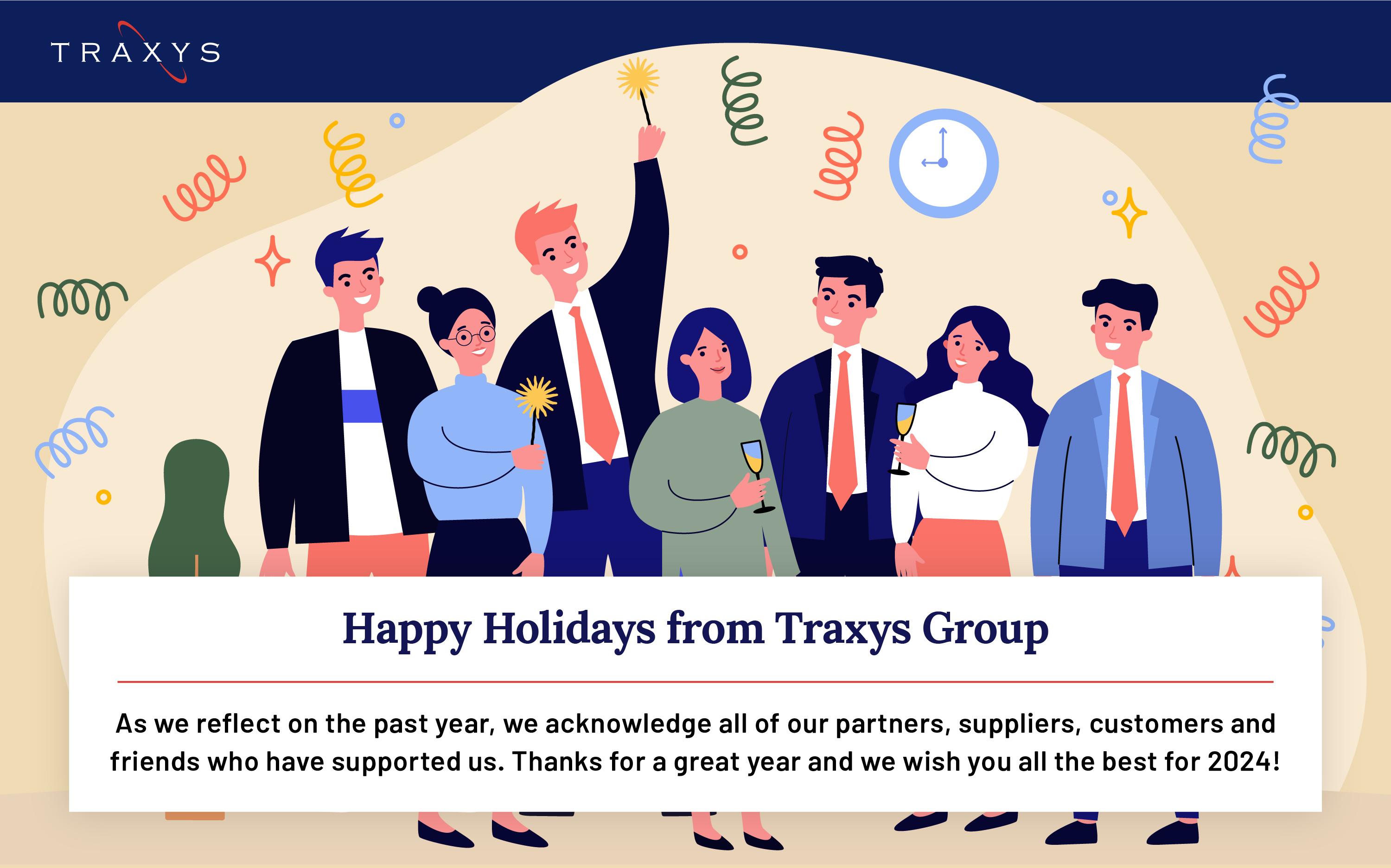 Happy Holidays from Traxys Group